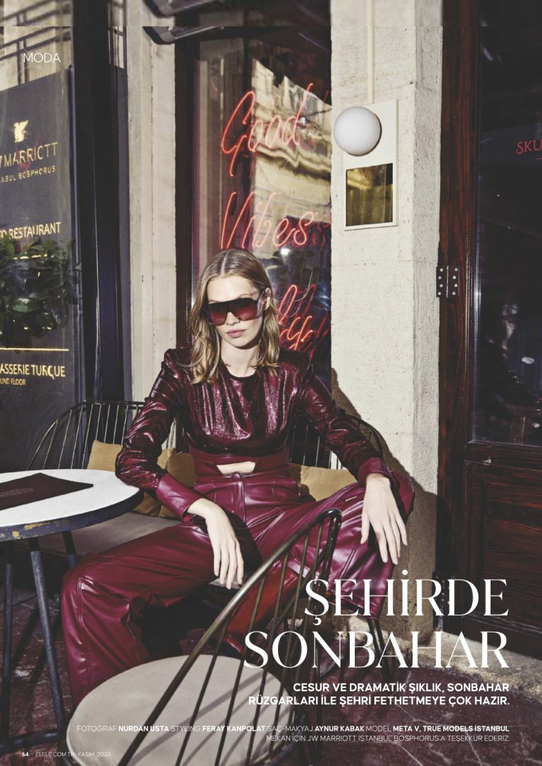 Meta Vandeputte for Elele Nov’24 Issue