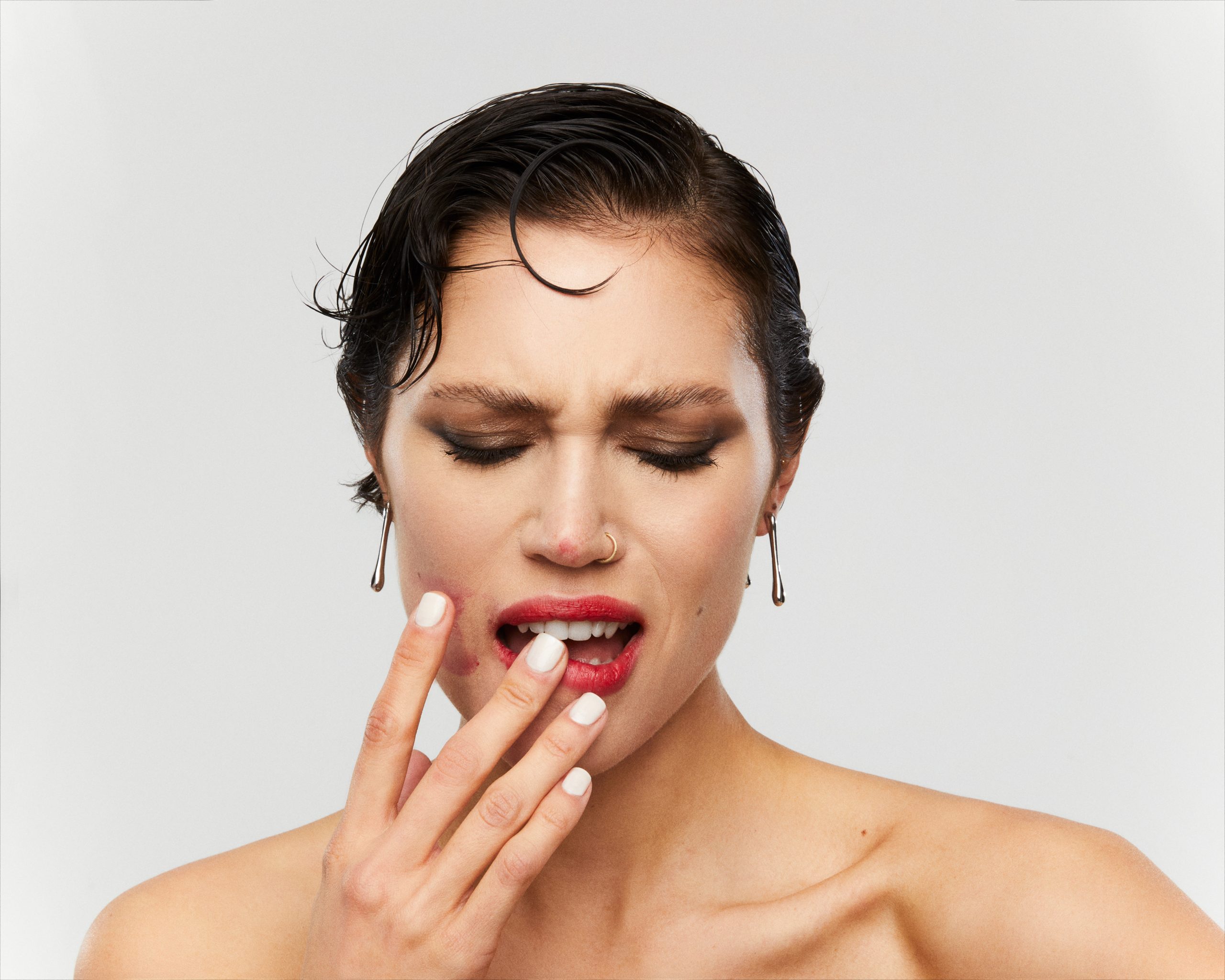 Sonya Alexandrova’s Test shooting with Alper Polat news photo
