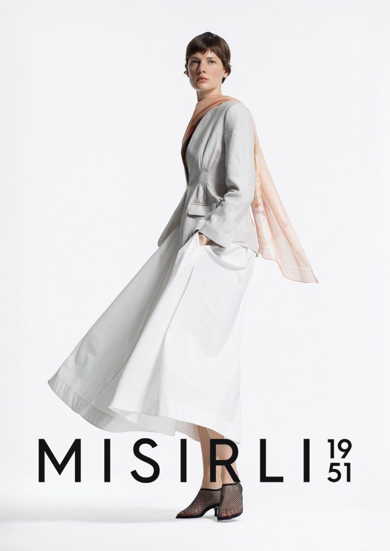 Beach editorial shell portrait